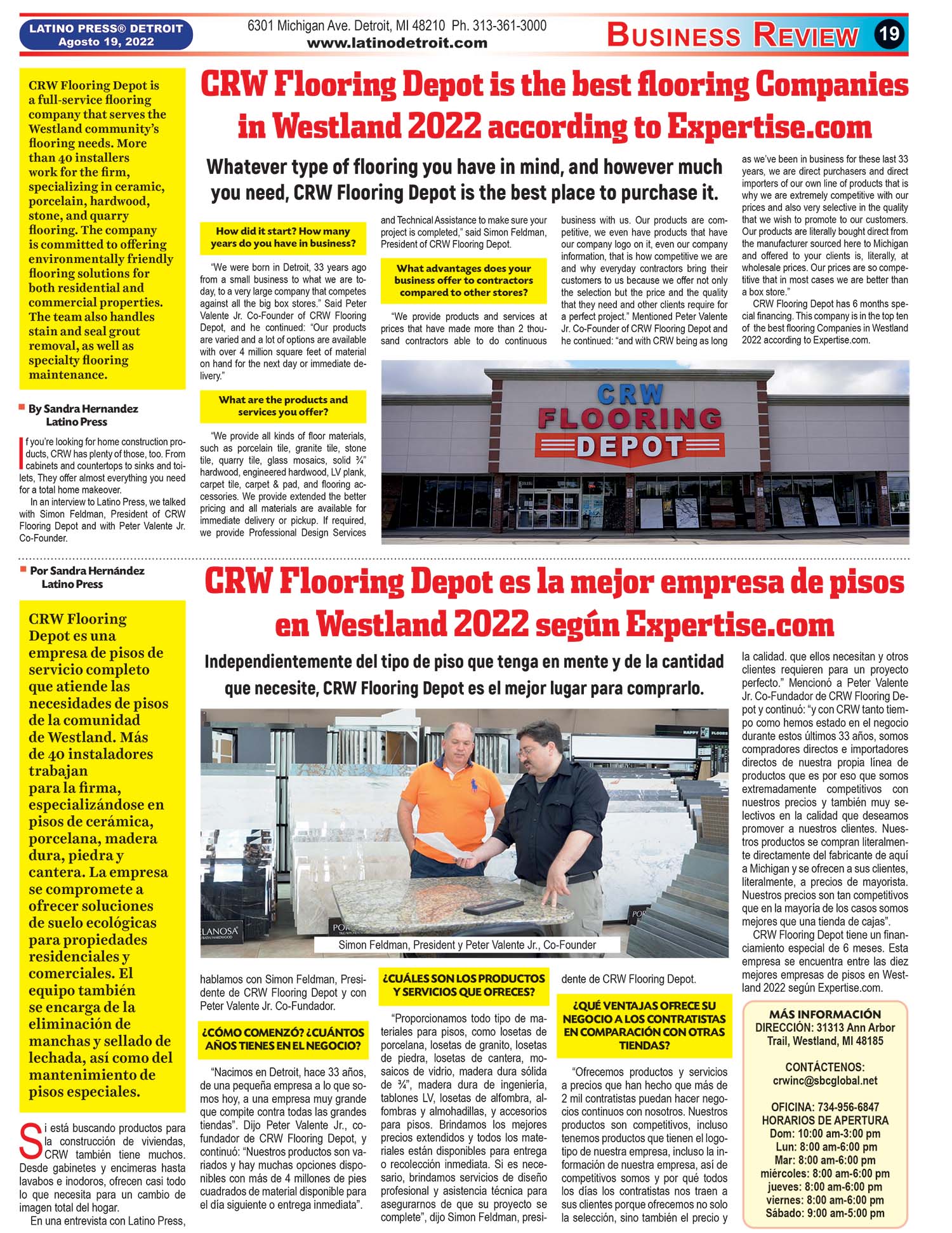 Crw Flooring Depot News